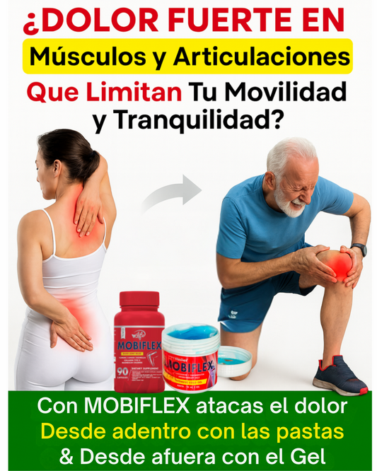MOBIFLEX/ Capsulas + Gel